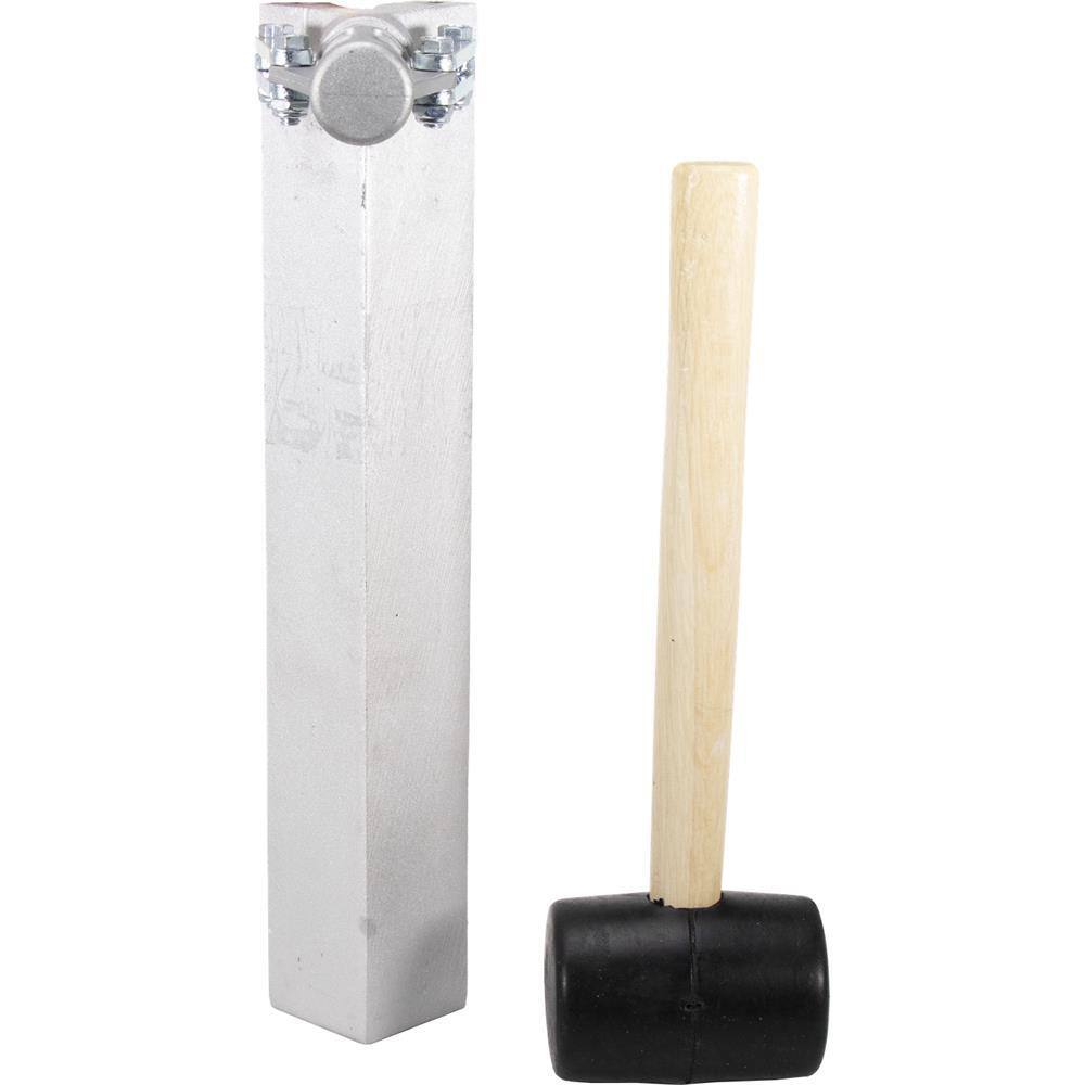 Wal-Board Tools CO-2A 1-14 in. Corner Bead Tool with Mallet 071-002-HD