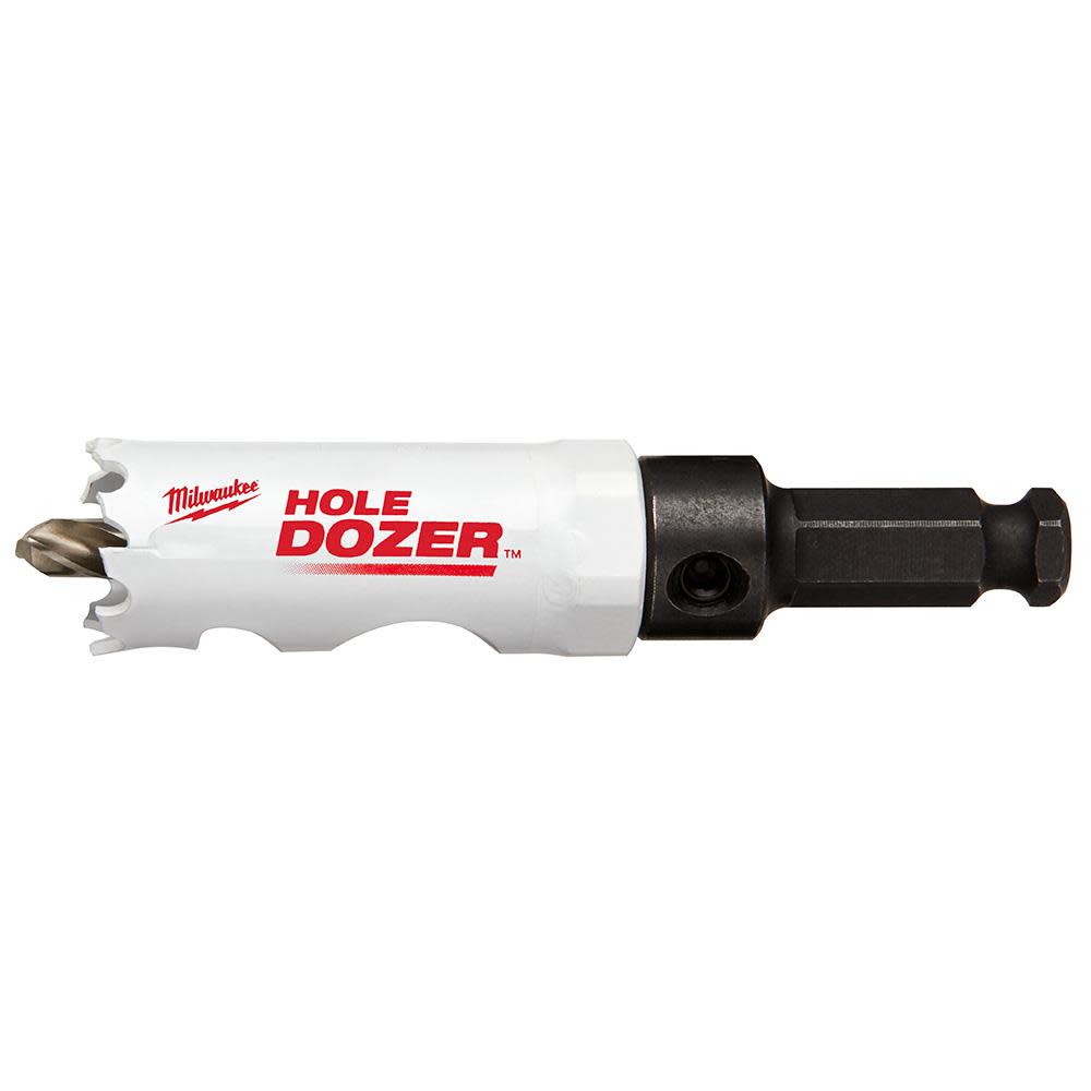 Milwaukee 1 in. Hole Dozer™ Bi-Metal Hole Saw with 3/8 in. Arbor