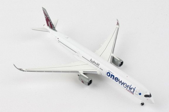 Herpa Qatar A350 1000 1/500 One World  HE535144