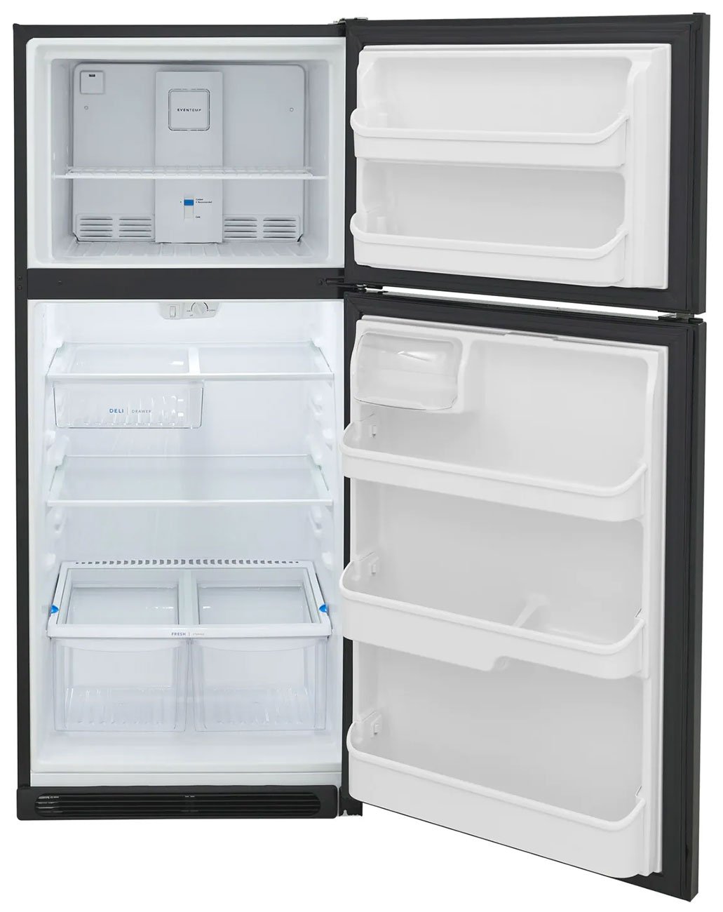 Frigidaire 20.5 Cu. Ft. Black Top Freezer Refrigerator