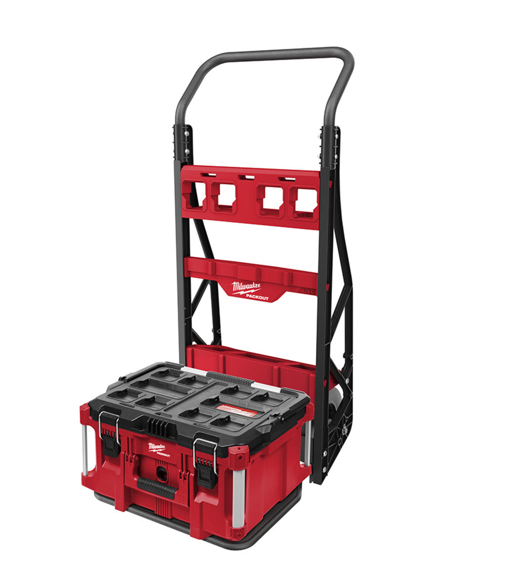 Milwaukee PACKOUT 2 Wheel Cart and Large PACKOUT Box Bundle 48-22-8415-8425 from Milwaukee