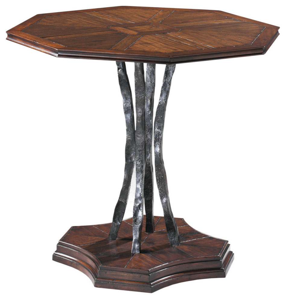 Toth Octagonal Lamp Table   Traditional   Side Tables And End Tables   by Maitland Smith  Houzz