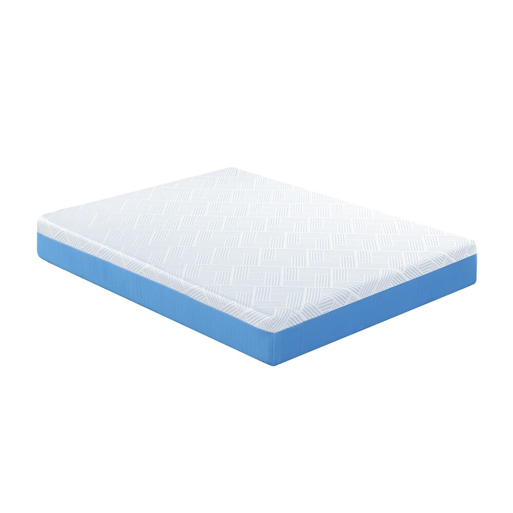 Sleeplanner 10 Inch Cool Plus Gel Memory Foam Mattress