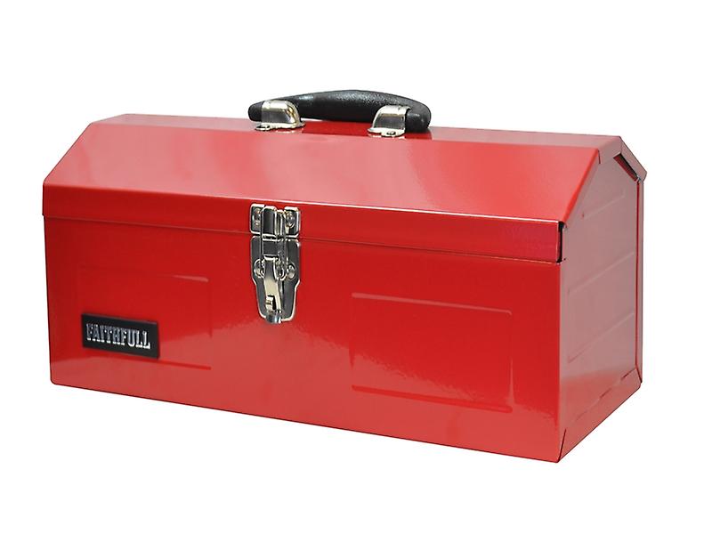 Faithfull Metal Barn Toolbox 42cm (16in) FAITBB16