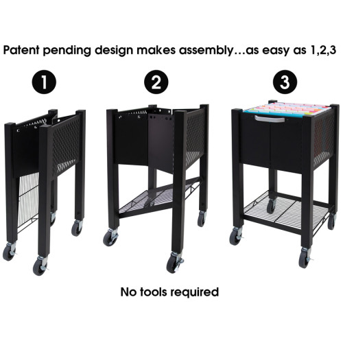 Vertiflex VF53002 InstaCart File Cart