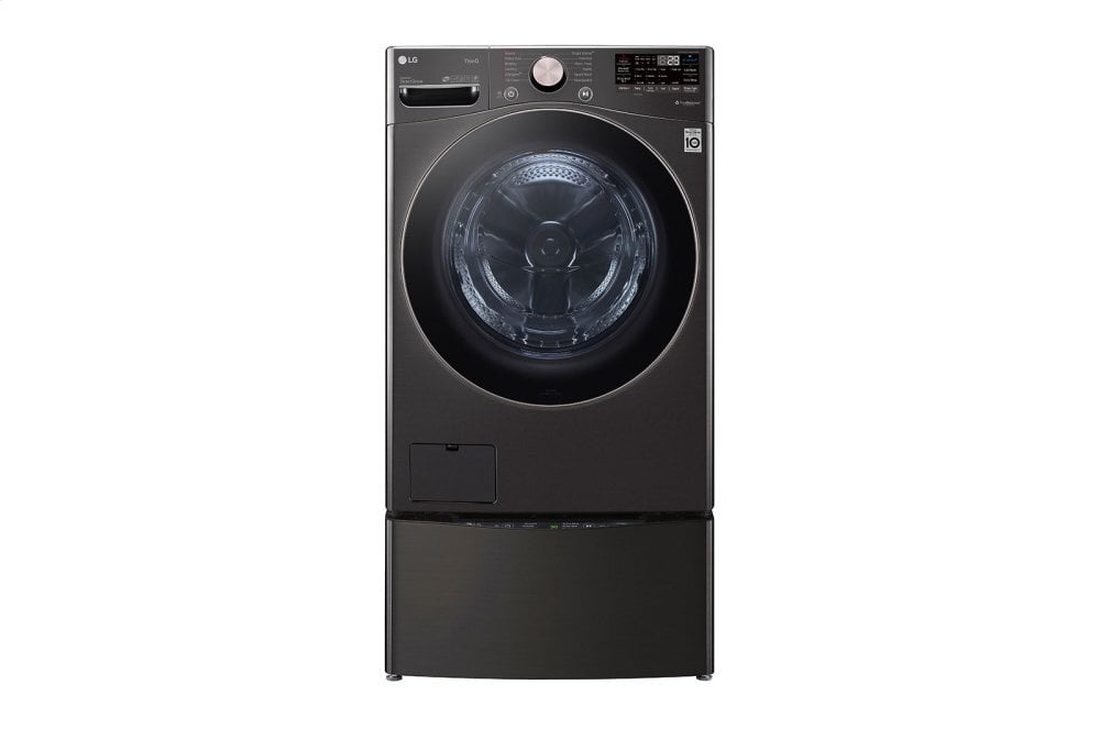 Lg WM4000HBA 4.5 Cu. Ft. Ultra Large Capacity Smart Wi-Fi Enabled Front Load Washer With Turbowash™ 360(Degree) And Built-In Intelligence