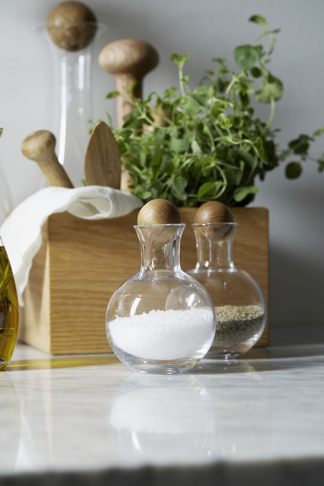 Serving Set with Oak Cork, 2 pack