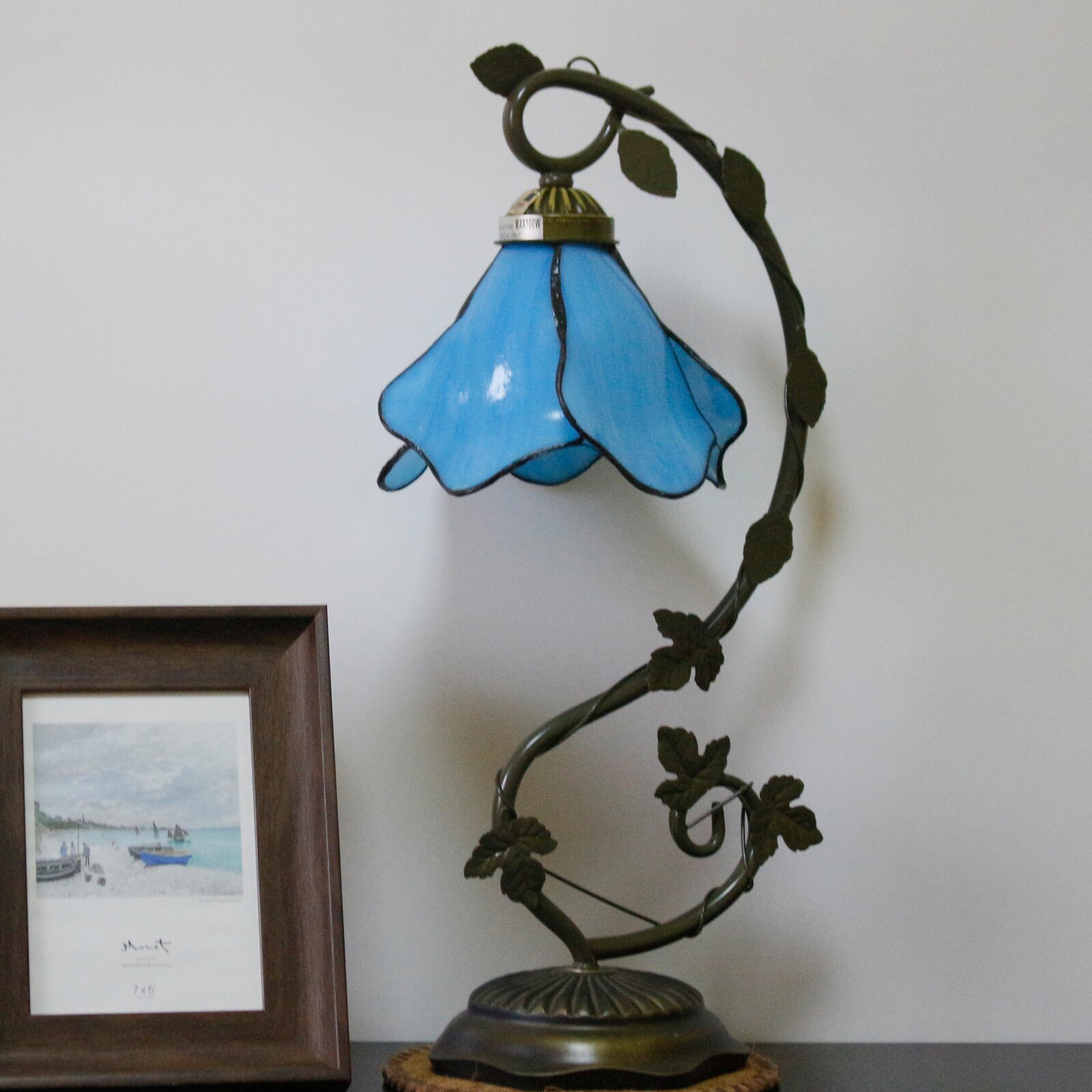 Alfonsa 21'' Antique  Lamp