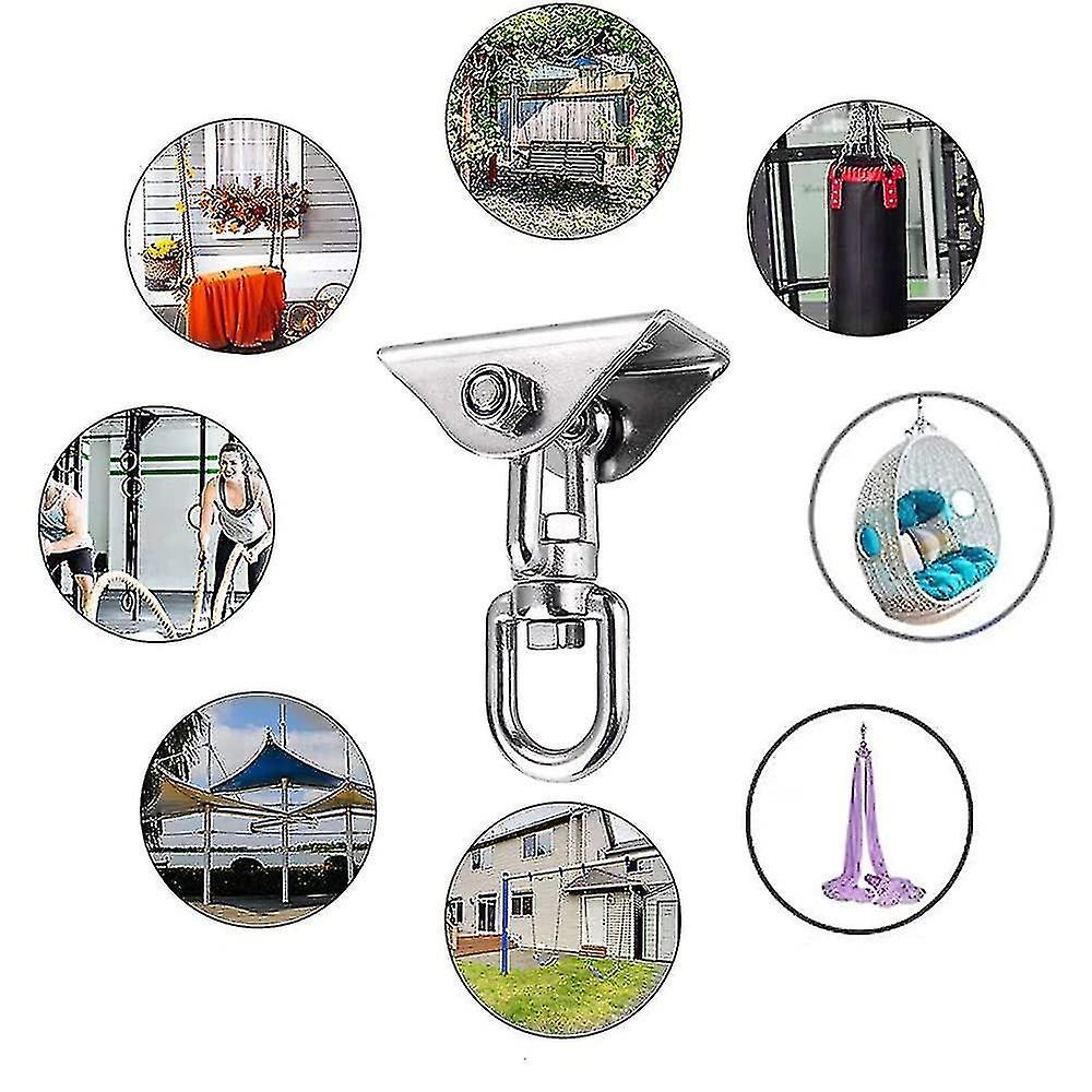 Hammock Hooks For Wall Heavy Duty Swing Hanger Hook Load Bearing Hooks Stainless Steel(type 1)