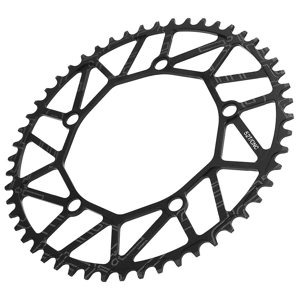 Ztto Ultra Light Lp Bike Positive andamp; Negative Teeth Single Chainring 130bcd Chain Wheel Bicycle Accessory(52t )