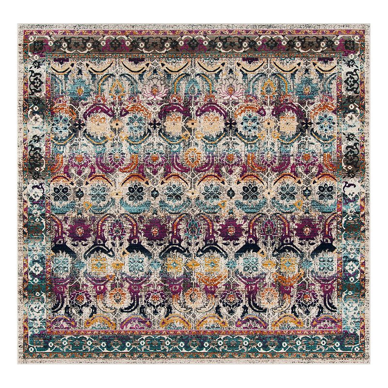 Safavieh Baldwin Melody Framed Floral Rug