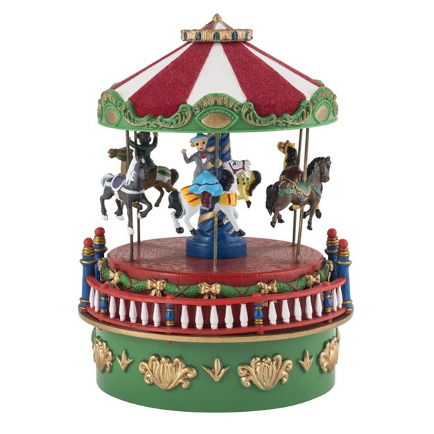 Mr Christmas Animated Mini Carnival Music Box Christmas Decoration