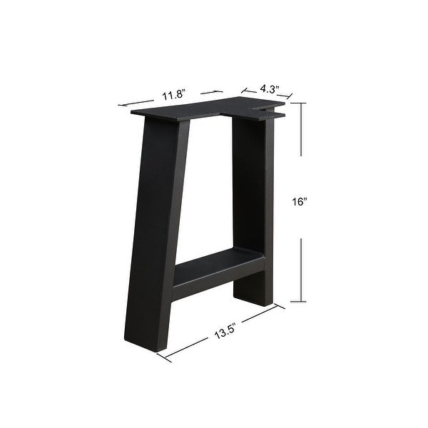 Heavy Duty Black Table Leg for Furniture