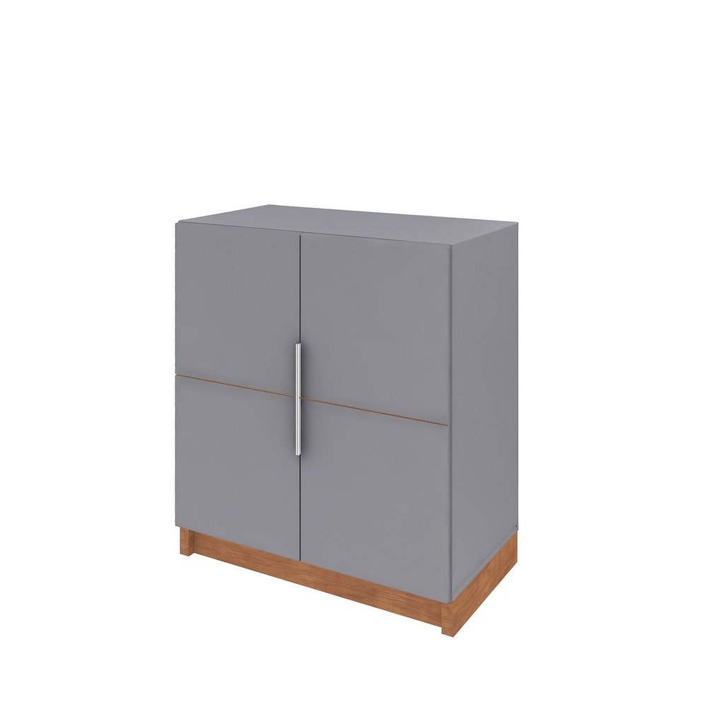 Manhattan Comfort Cornelia 4 Shelf Cabinet