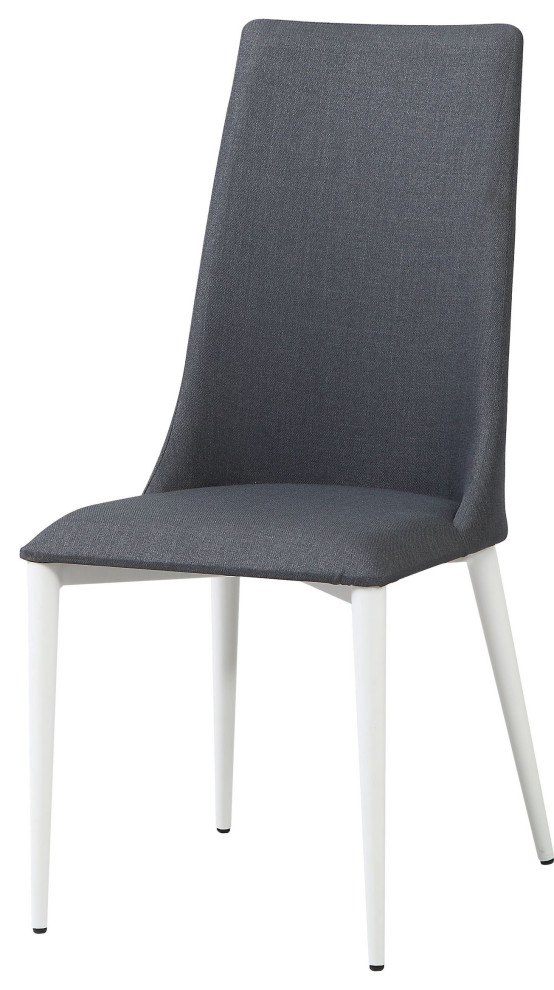 Straight Top Curved Back Side Chair (Set of 4)   Midcentury   Dining Chairs   by HedgeApple  Houzz