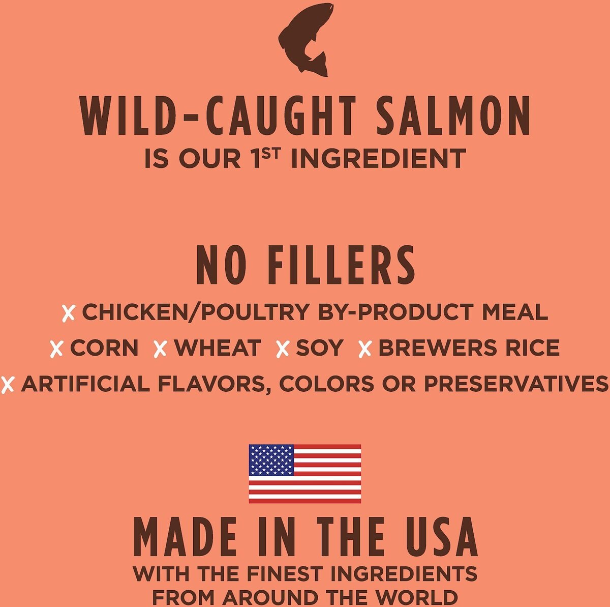 Instinct Be Natural Real Salmon and Brown Rice Recipe Freeze-Dried Raw Coated Dry Dog Food