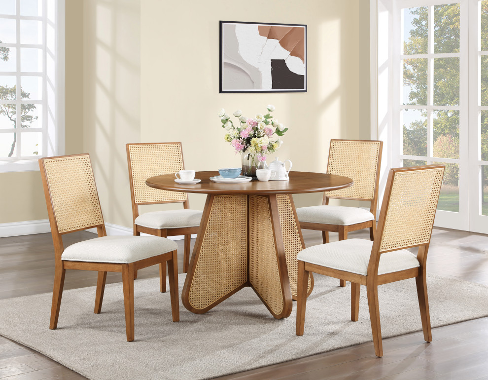 Butterfly Dining Chair  Set of 2   Transitional   Dining Chairs   by Meridian Furniture  Houzz