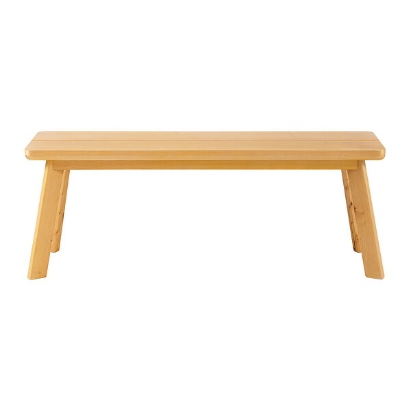 Furniture Shelburne 48in. Dining Bench， Natural