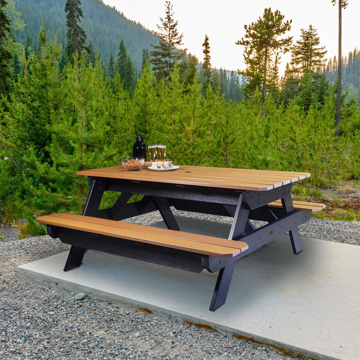 Lakeview Ledgefield Commercial Grade National Picnic Table