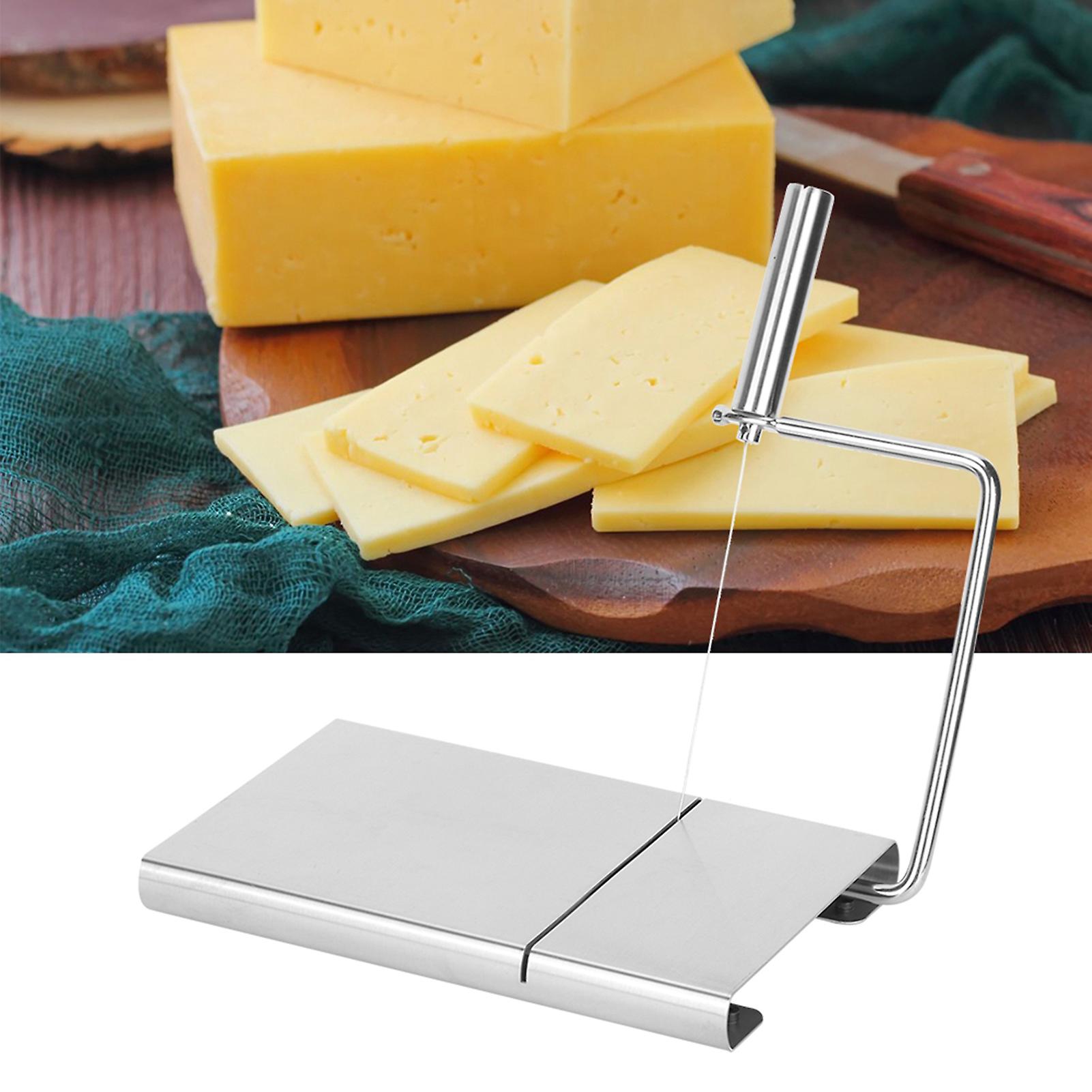 Household Stainless Steel Cheese Ham Butter Cutter With Cutting Wire Kitchen Accesso