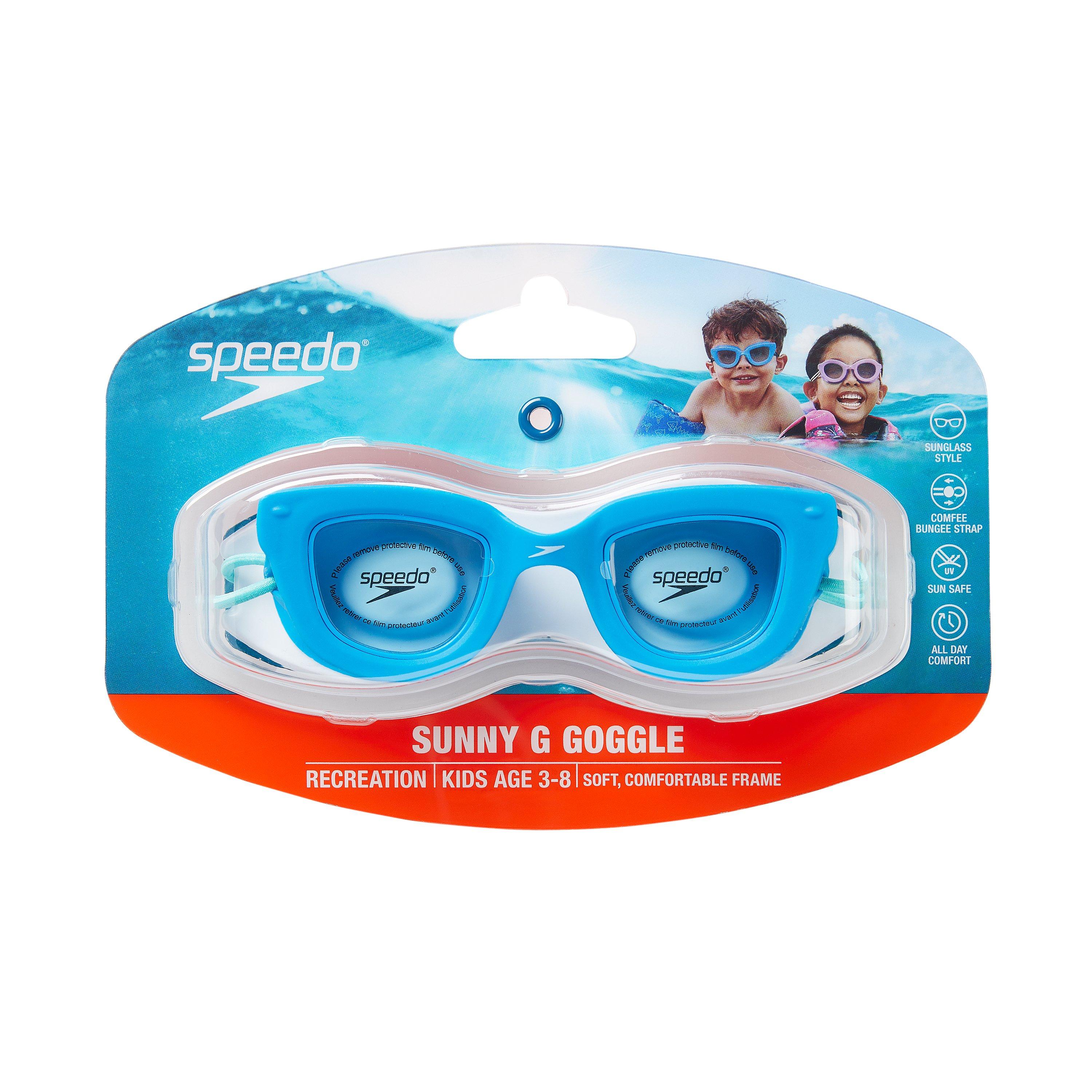 Speedo Kids Sunny G Seasiders Frame Goggles, Blue 7750491-439