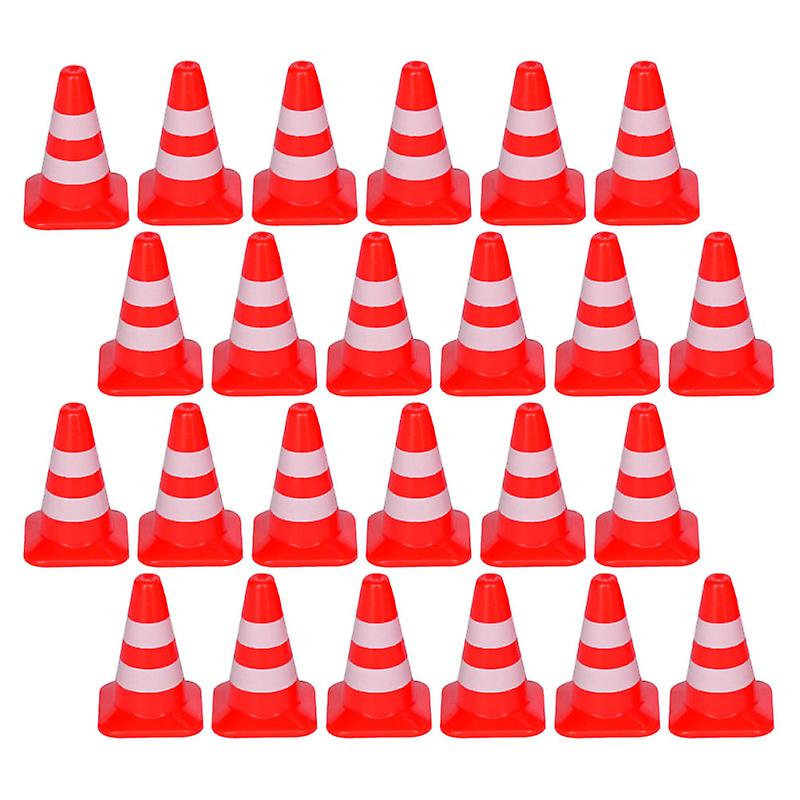 60pcs Kids Delicate Road Cones Kindergarten Teaching Aids Traffic Sign Toys