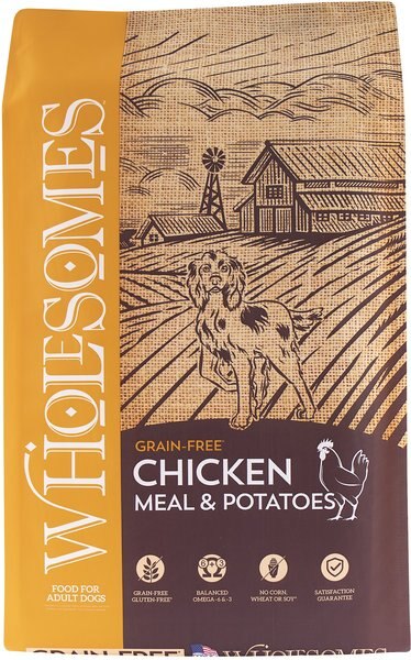 Wholesomes Chicken Meal and Potatoes Formula Grain-Free Dry Dog Food