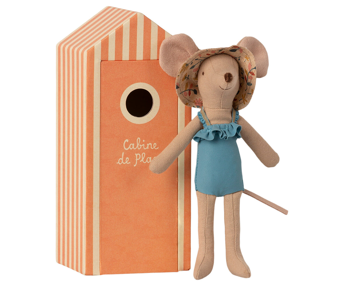 Beach Mouse - Mum in Cabin by Maileg