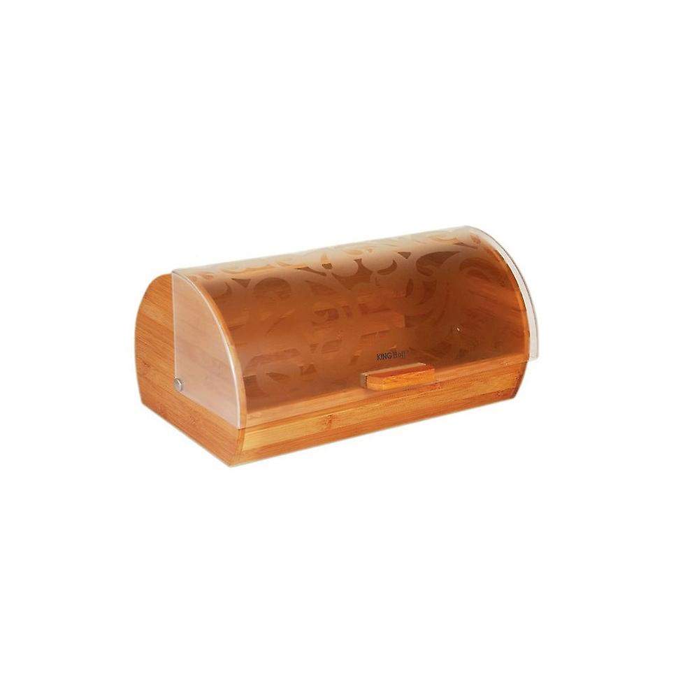 Kinghoff Bamboo-acrylic bread box KH3615