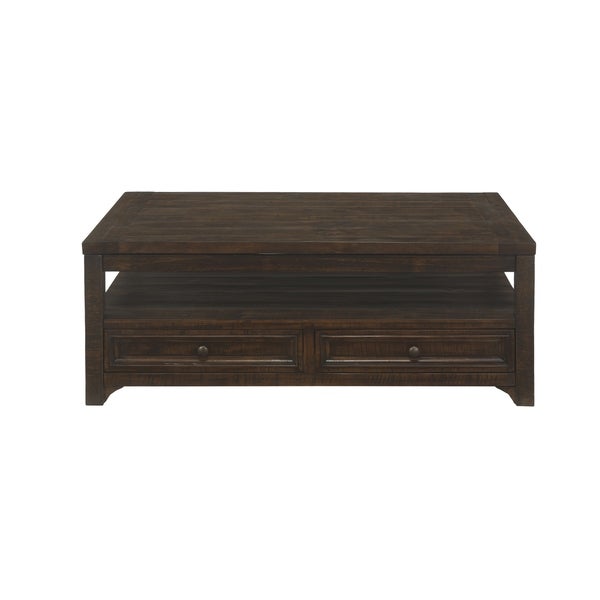 Carbon Loft Helcar Solid Wood Lift-Top Coffee Table