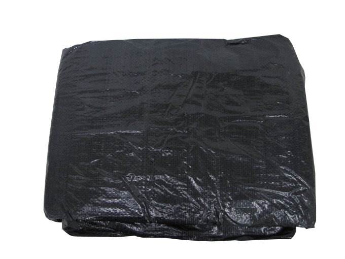 18 x 36 Foot Dark Blue Rectangular In Ground Winter Pool Cover with Water Tubes