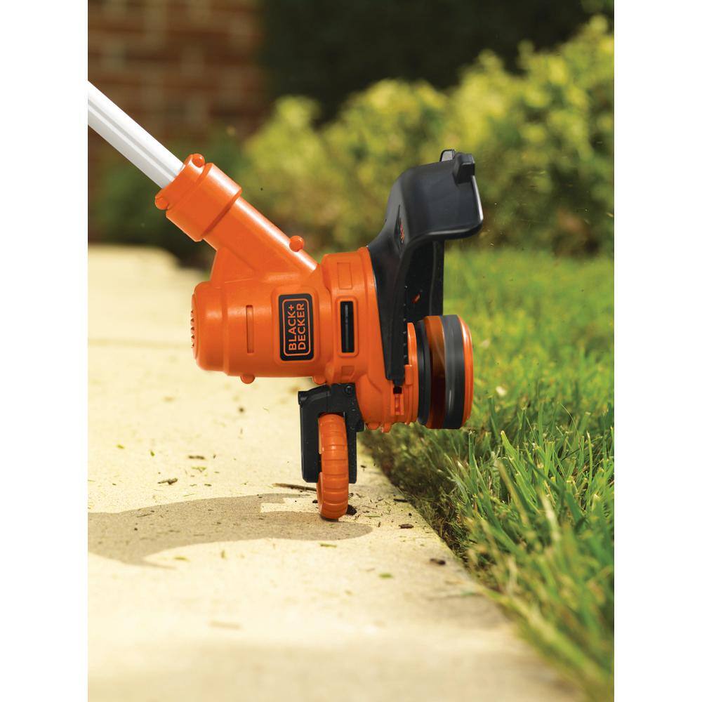 14 in. 6.5 AMP Corded Electric Single Line 2-in-1 String Trimmer & Lawn Edger with Automatic Feed and POWERDRIVE