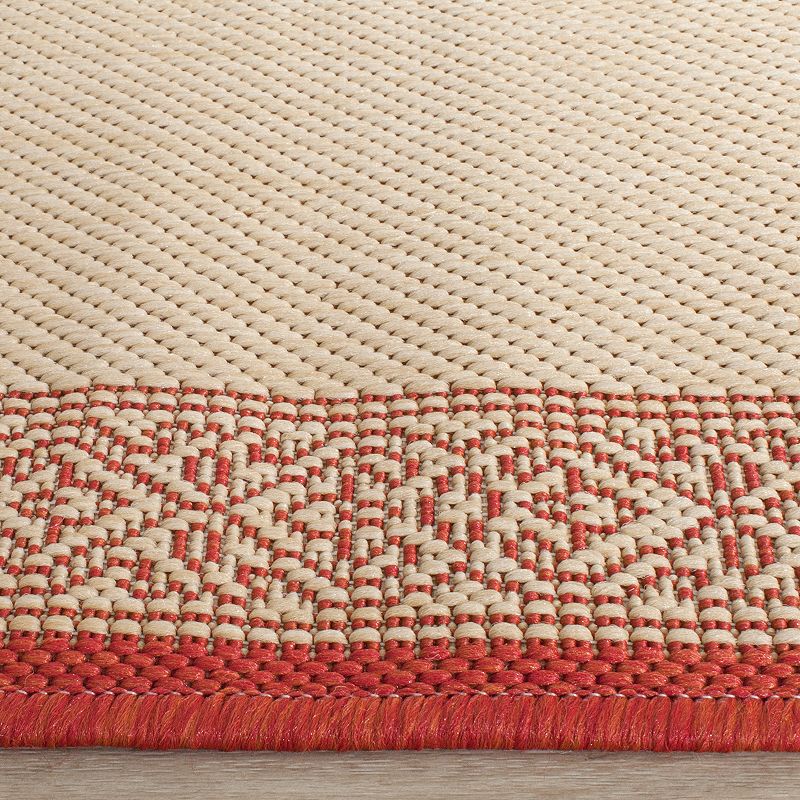 Safavieh Courtyard Border Indoor Outdoor Rug