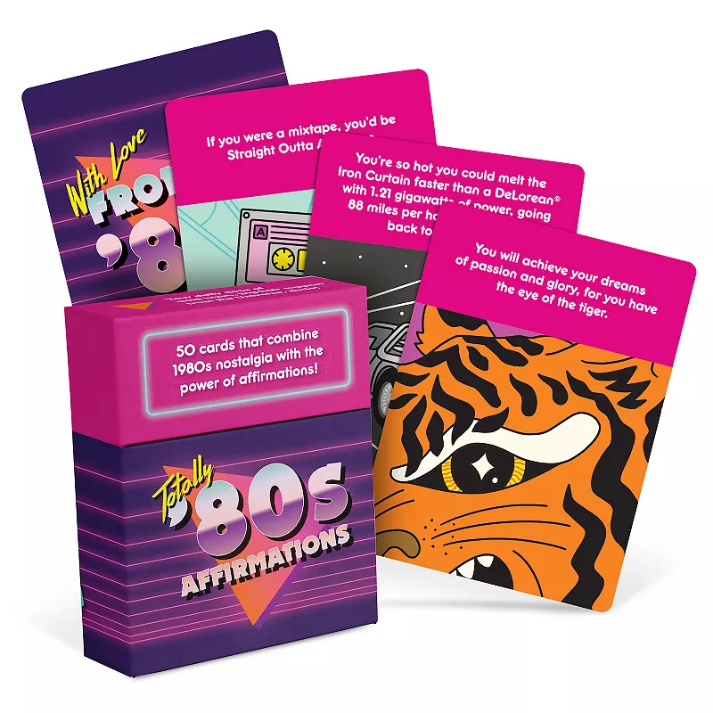 Knock Knock 80's Affirmations Deck