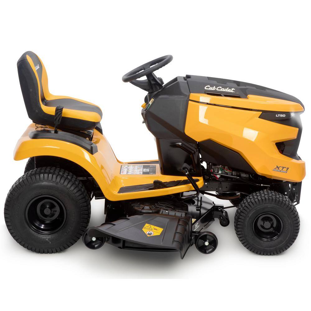 Cub Cadet XT1 Enduro LT 50 in. Fab Deck 24 HP V-Twin Kohler 7000 Series Engine Hydro Drive Gas Riding Lawn Tractor (CA Compliant) LT50 FAB CA