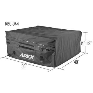 Apex 18 cu. ft. Expandable Roof Top Cargo Bag RBG-07-4