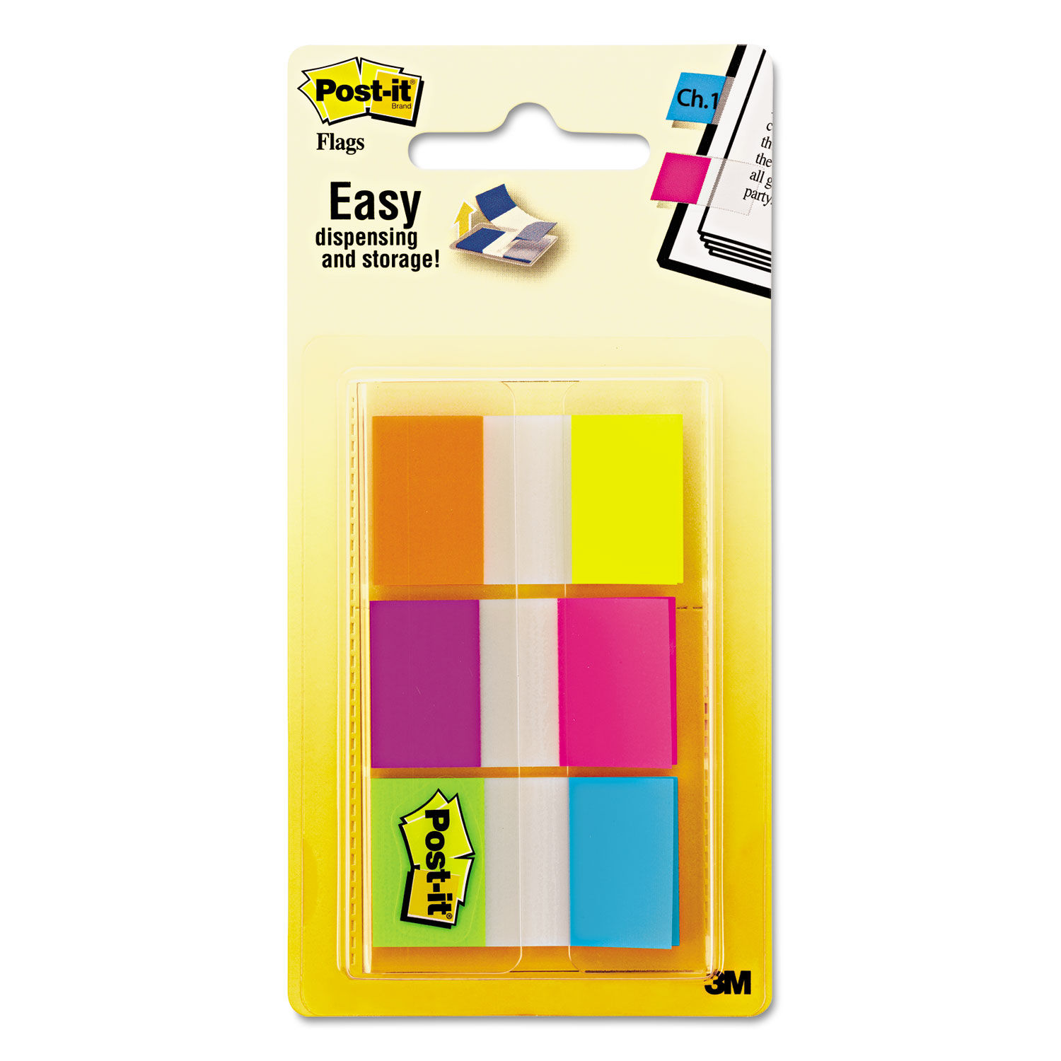 Page Flags in Portable Dispenser by Post-itandreg; Flags MMM680EGALT