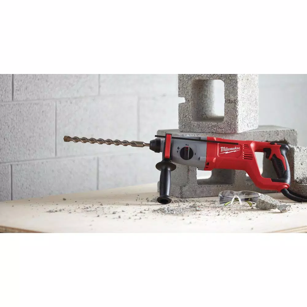 Milwaukee 8 Amp Corded 1 in. SDS D-Handle Rotary Hammer and#8211; XDC Depot