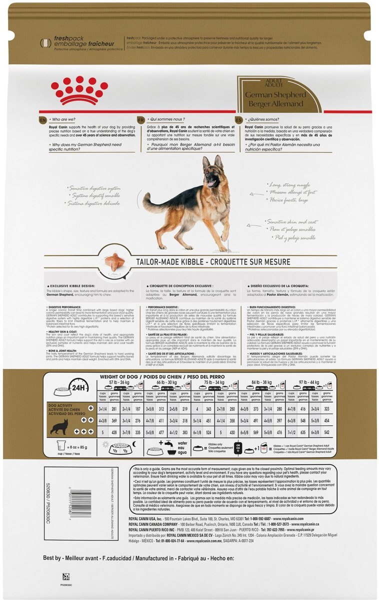 Royal Canin Breed Health Nutrition German Shepherd Adult Dry Dog Food