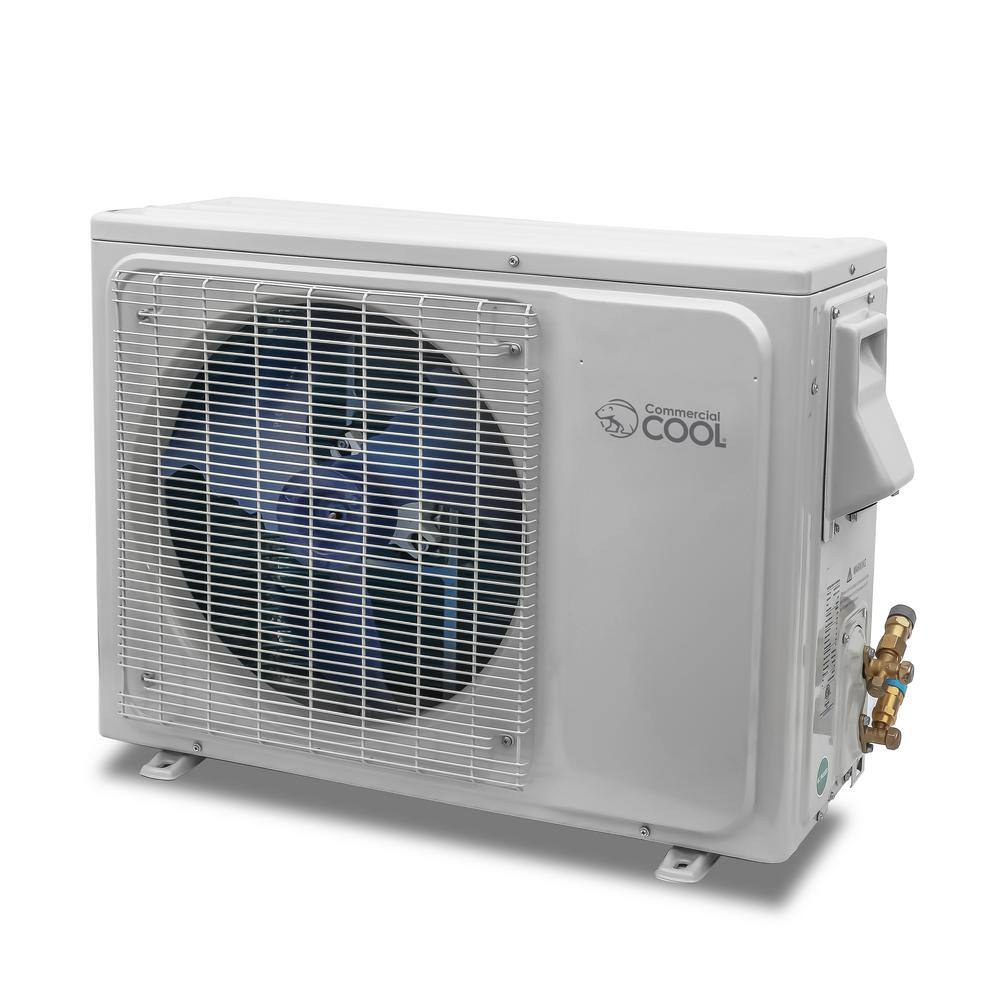 Commercial Cool 12000 BTU 1 Ton Ductless Mini Split Air Conditioner with Heat Pump 17 SEER 220-Volt60 Hz CSAH1220AC