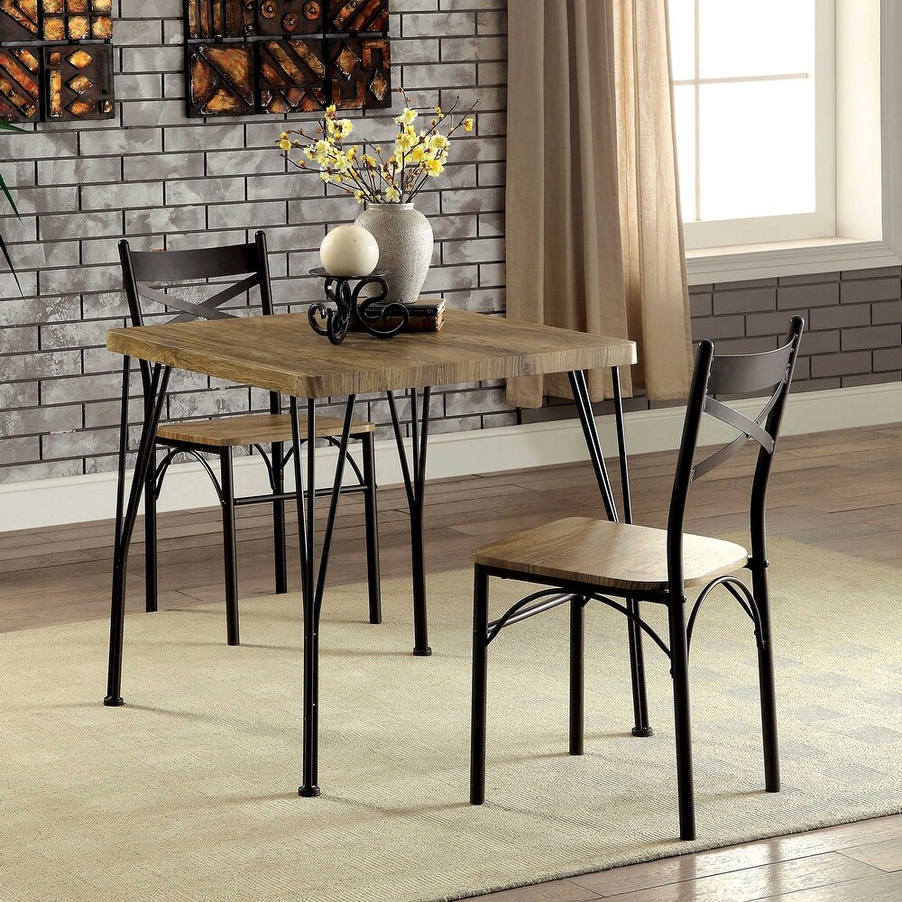 DH BASIC Small Space 2 Person Dining Set by Denhour