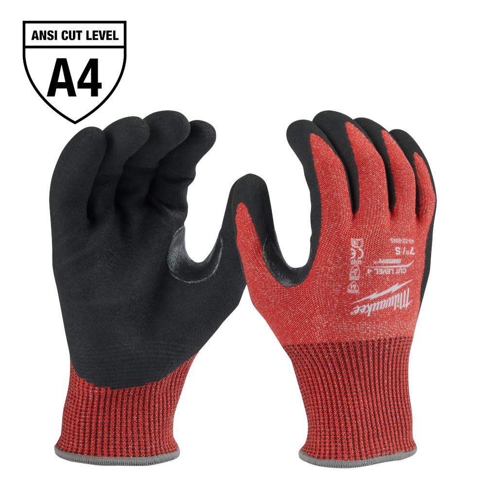 Milwaukee Cut Level 4 Nitrile Gloves Dipped 48-22-8945M910 from Milwaukee