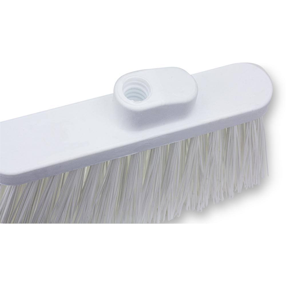 CFS Brands Sparta 12 in. White Polypropylene Unflagged Upright Broom Head (12-Pack) 36868EC02