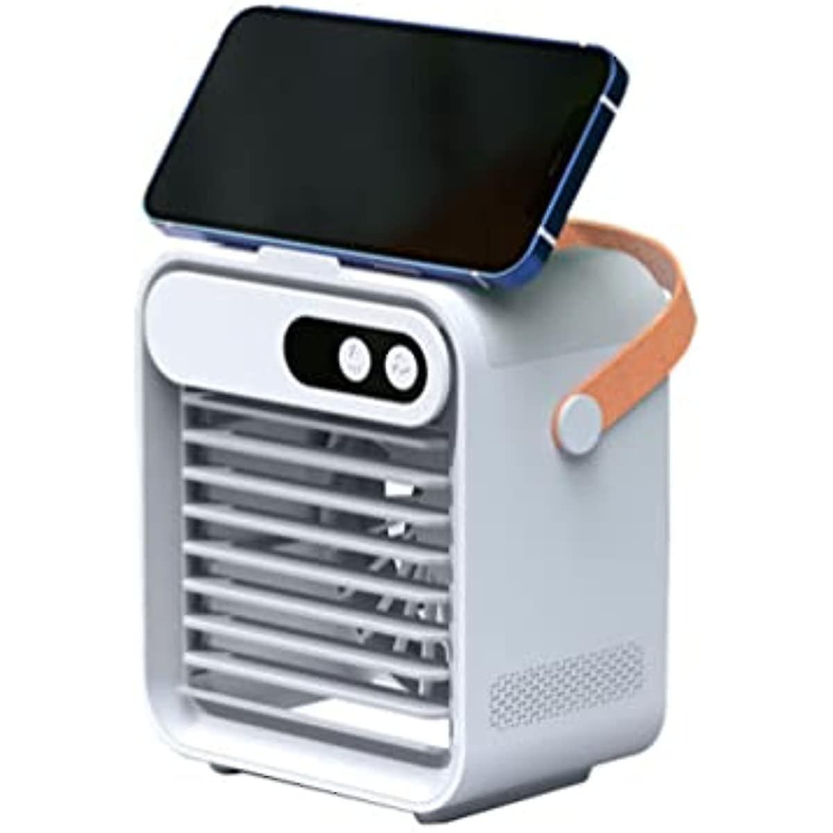 Mini Air Conditioning 4000mah Usb Rechargeable Humidifier Air Conditioning Unit Cooling Fan Greenwomen S Clothes