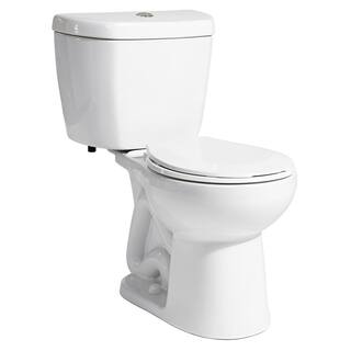 Niagara Stealth 2-Piece 0.8 GPF Single Flush Round Front Toilet in White Seat Included (3-Pack) 77001RWHAI1