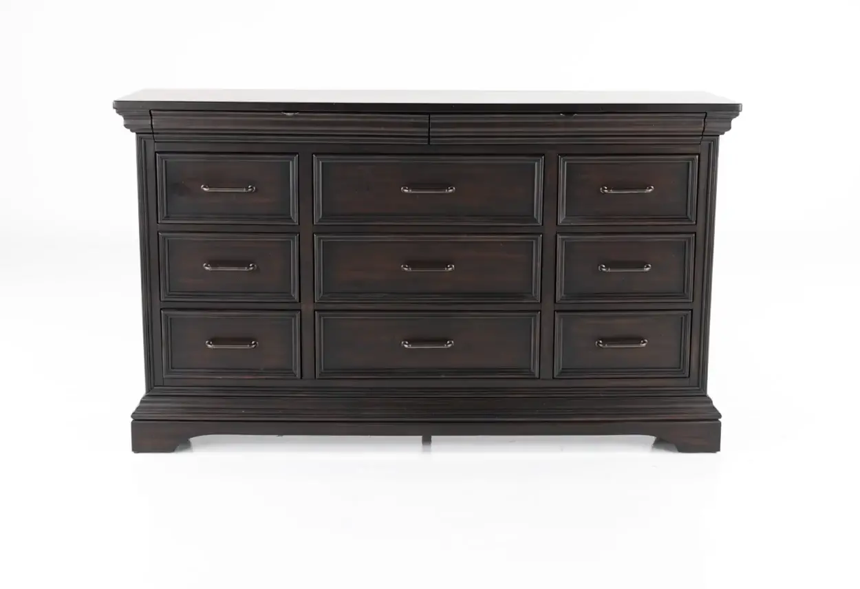 Caldwell Dark Brown Dresser