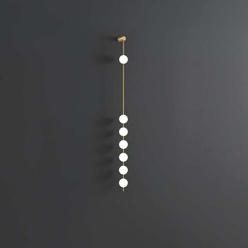 Vertical Balls Wall Lamp