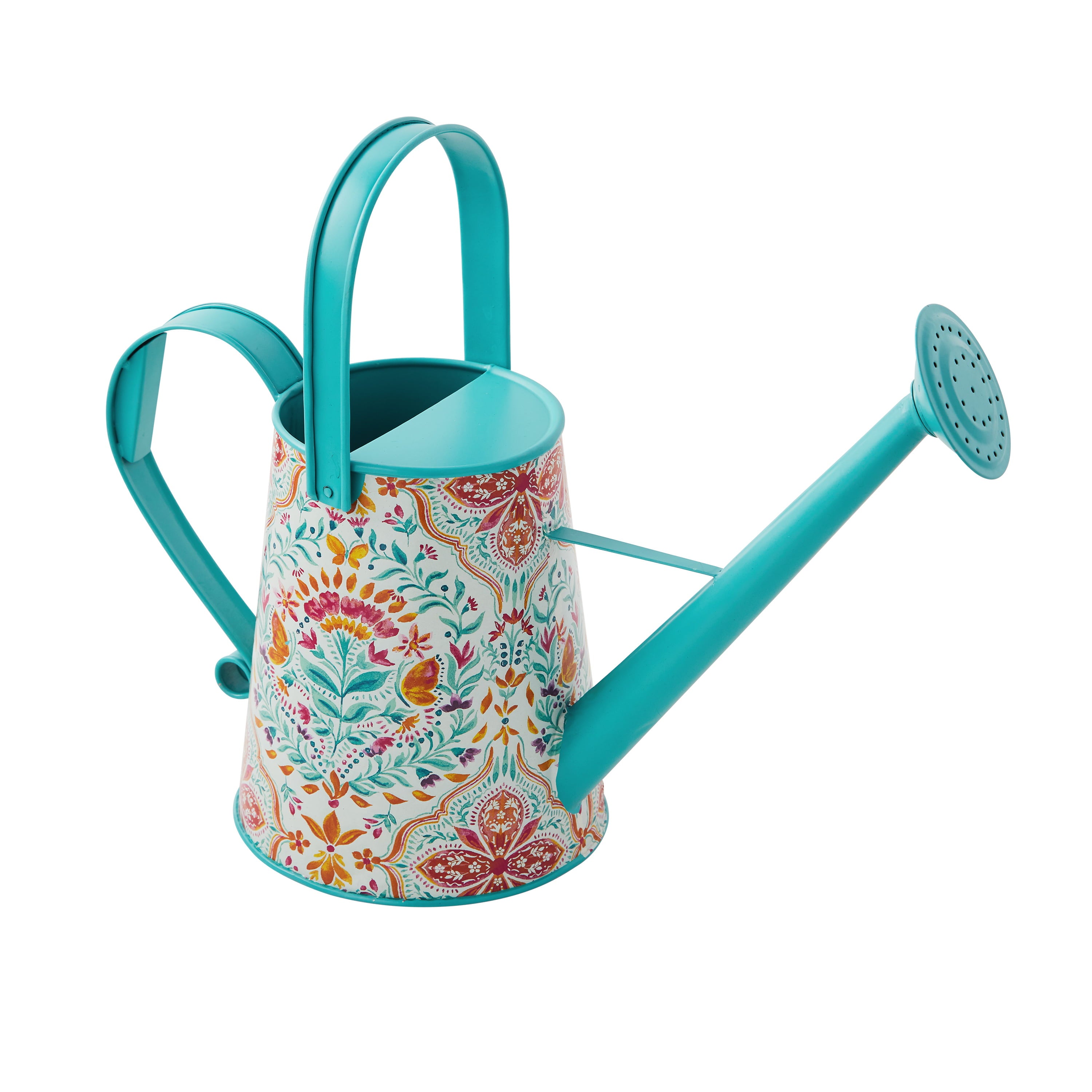 The Pioneer Woman 0.53 gal Folk Geo Metal Watering Can