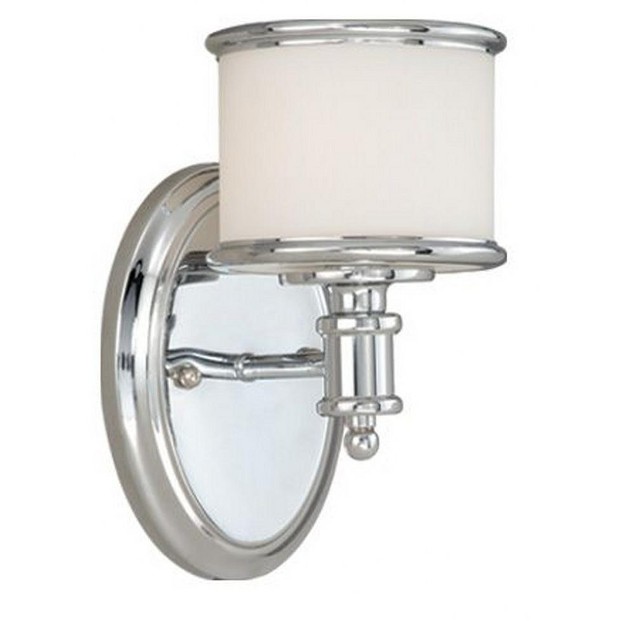 Vaxcel Carlisle 1 Light Vanity Chrome