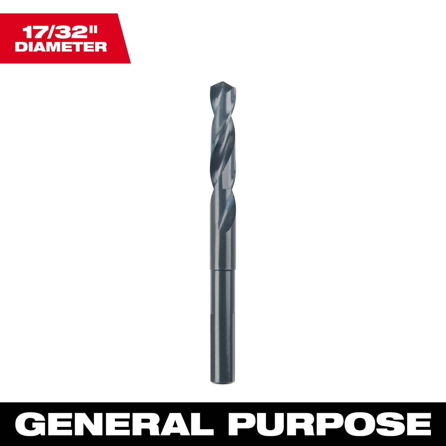 MW Thunderbolt 17/32 in. X 6 in. L Drill Bit 1 pc